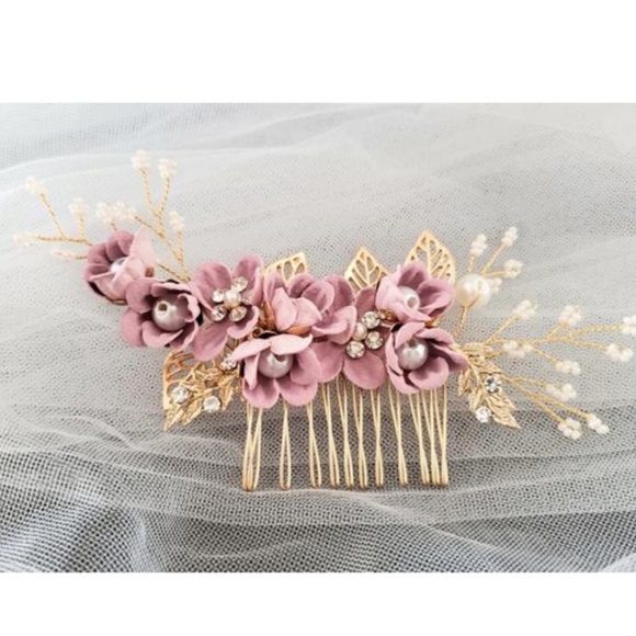 3pcs Comb Pin Flower girl Evening ball headpiece main image 5